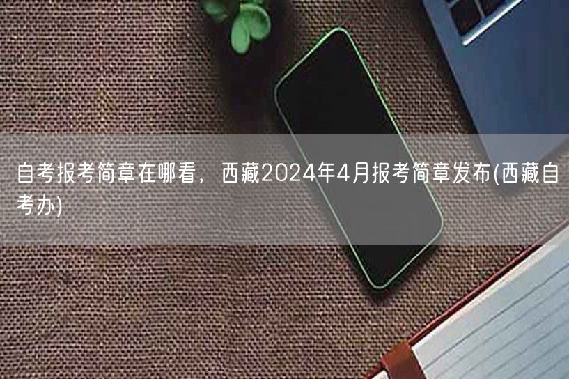 自考报考简章在哪看，西藏2024年4月报