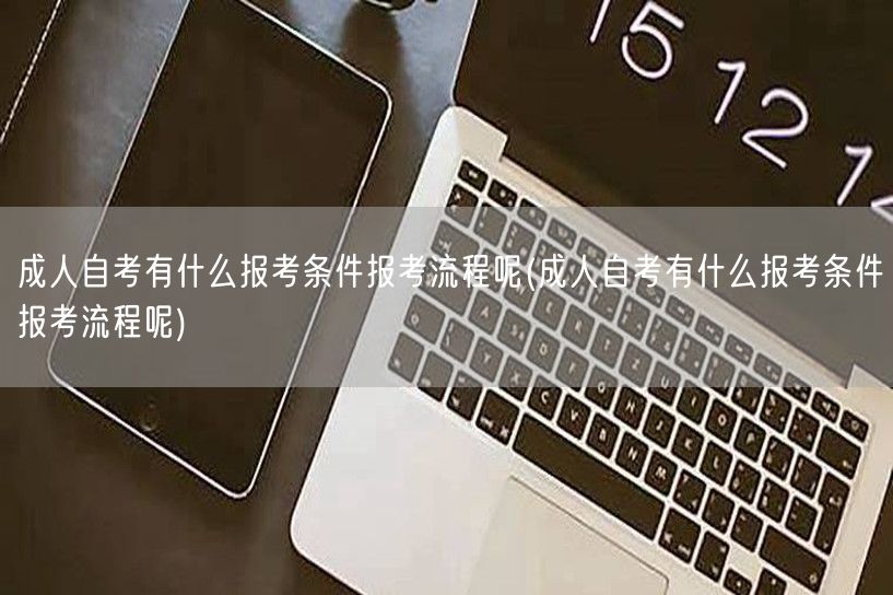 成人自考有什么报考条件报考流程呢(成人自