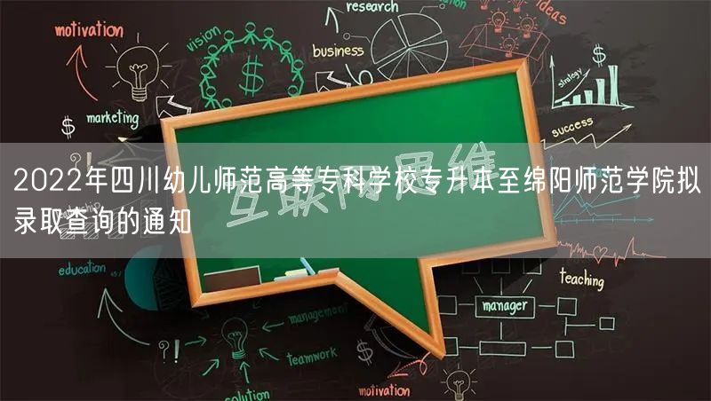 2022年四川幼儿师范高等专科学校专升本
