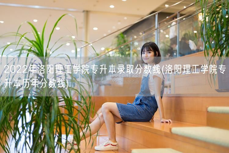 2022年洛阳理工学院专升本录取分数线(