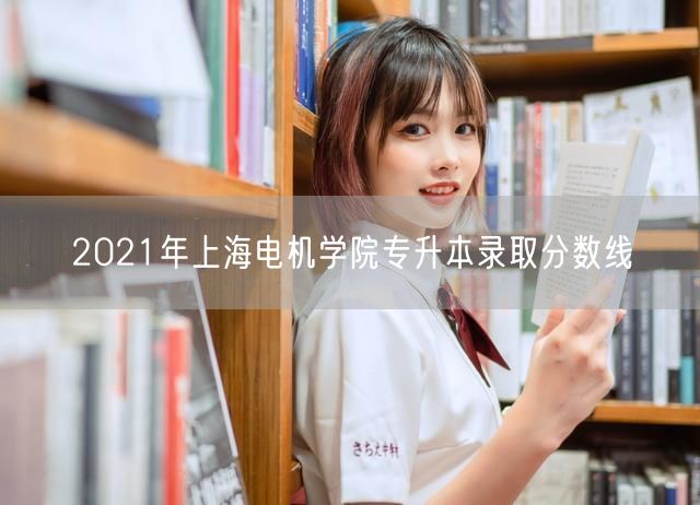 2021年上海电机学院专升本录取分数线