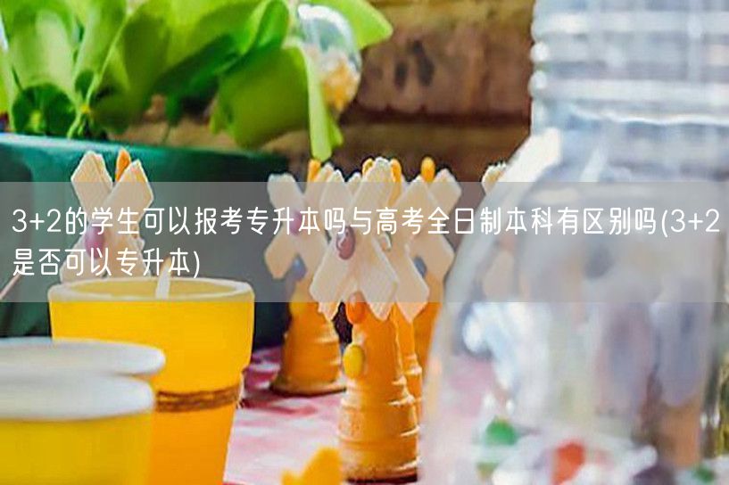 3+2的学生可以报考专升本吗与高考全日制