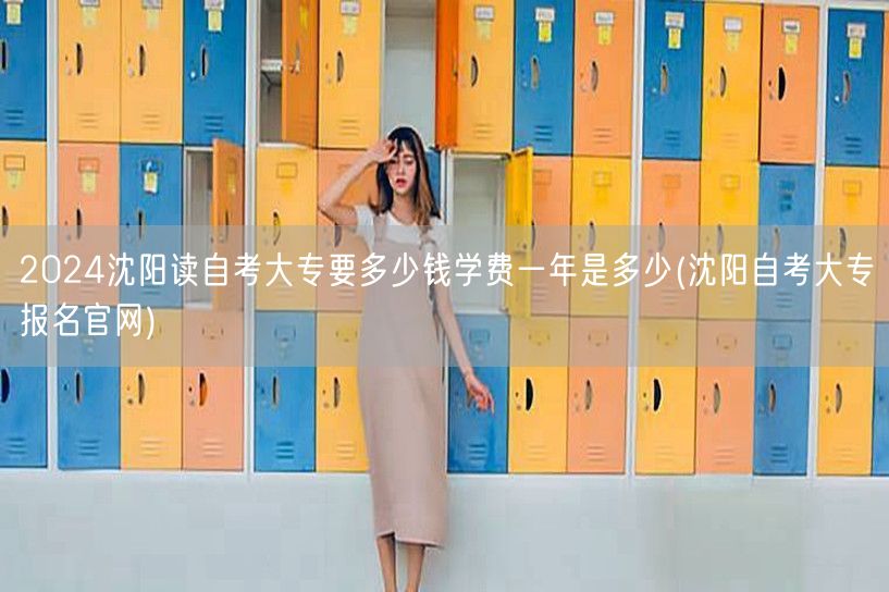 2024沈阳读自考大专要多少钱学费一年是