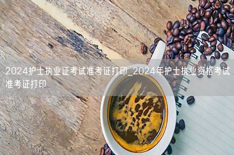 2024护士执业考试准考证打印入口