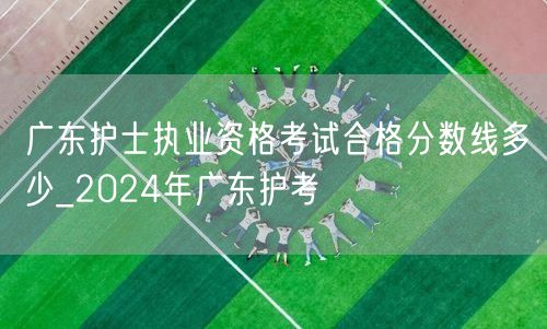 广东护考2024合格分数线预测