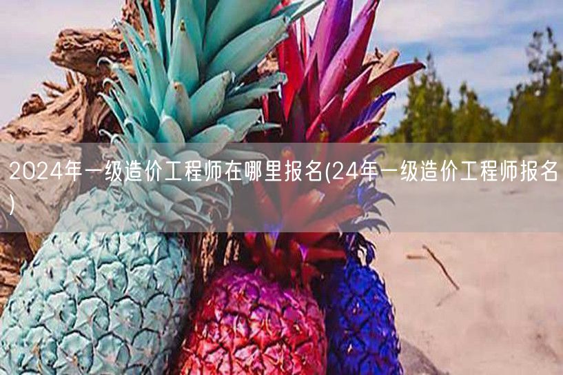 2024年一级造价工程师报名方式及地点