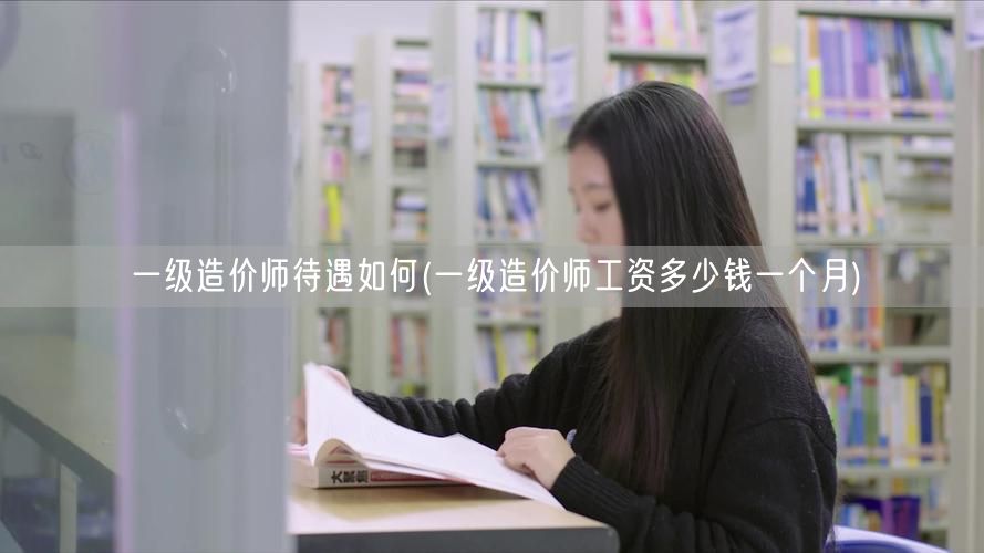 一级造价师待遇如何 薪资水平概览