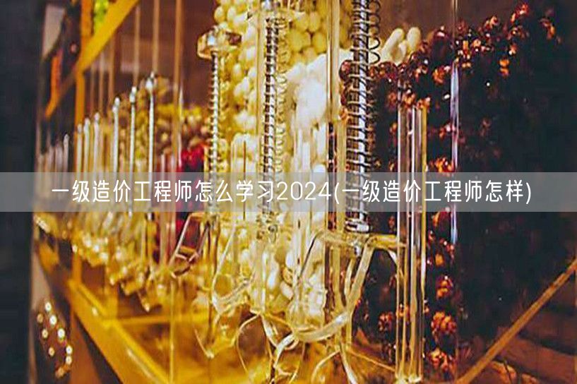 一级造价工程师怎么学习2024 学习方法