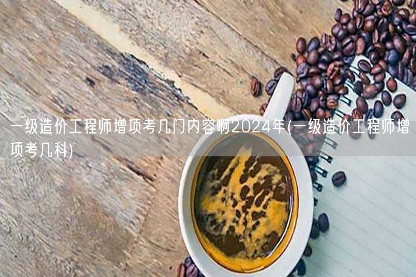一级造价工程师增项考几门内容啊2024年