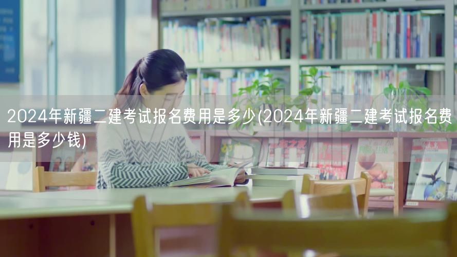 2024年新疆二建考试报名费用是多少 报