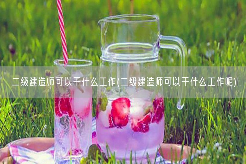 二级建造师可以干什么工作 职位与就业方向