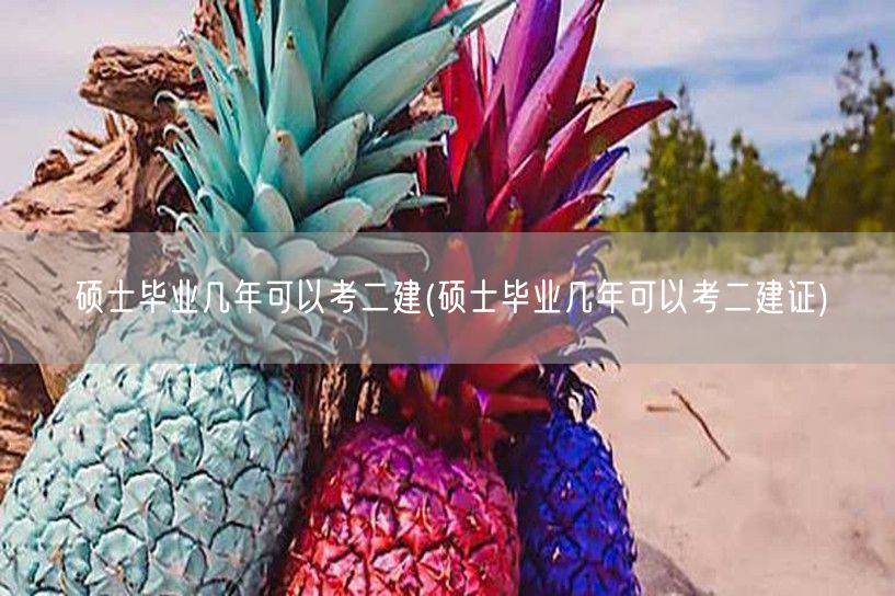 硕士毕业几年可以考二建 硕士二建报考条件