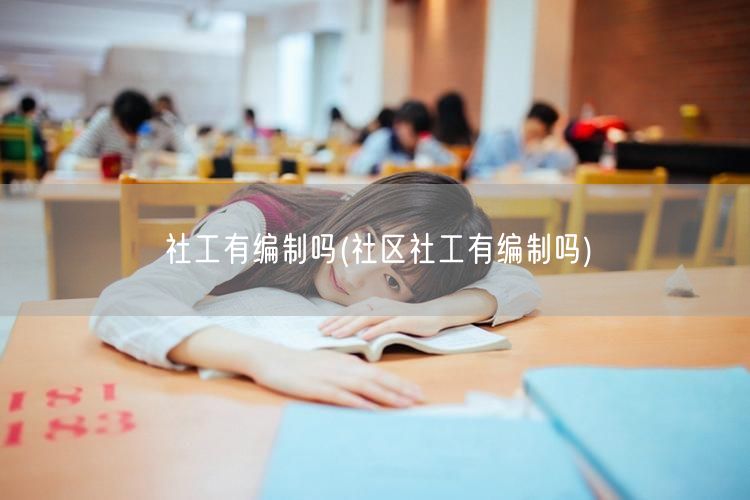 社工编制情况 社区社工编制查询