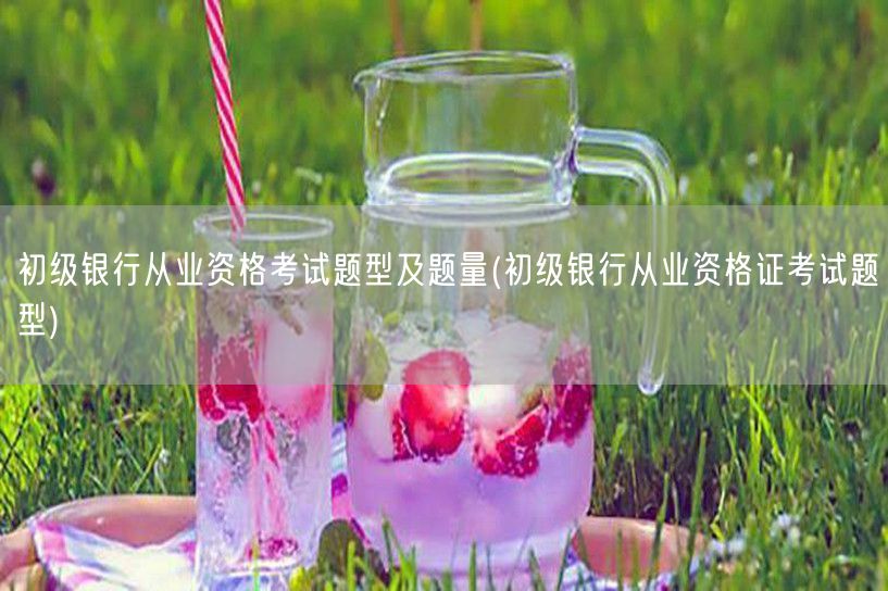 初级银行从业资格 题型题量概览