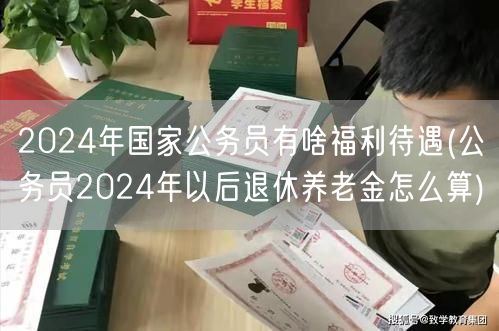 2024公务员福利及退休后养老金算法